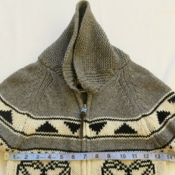 Aritzia TNA Sea To Sky 100% Lambswool Full Zip Sweater Cardigan - Size X Small - Picture 9 of 12